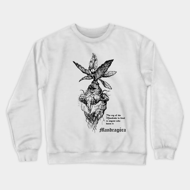 Mandragóra Crewneck Sweatshirt by Taurwen